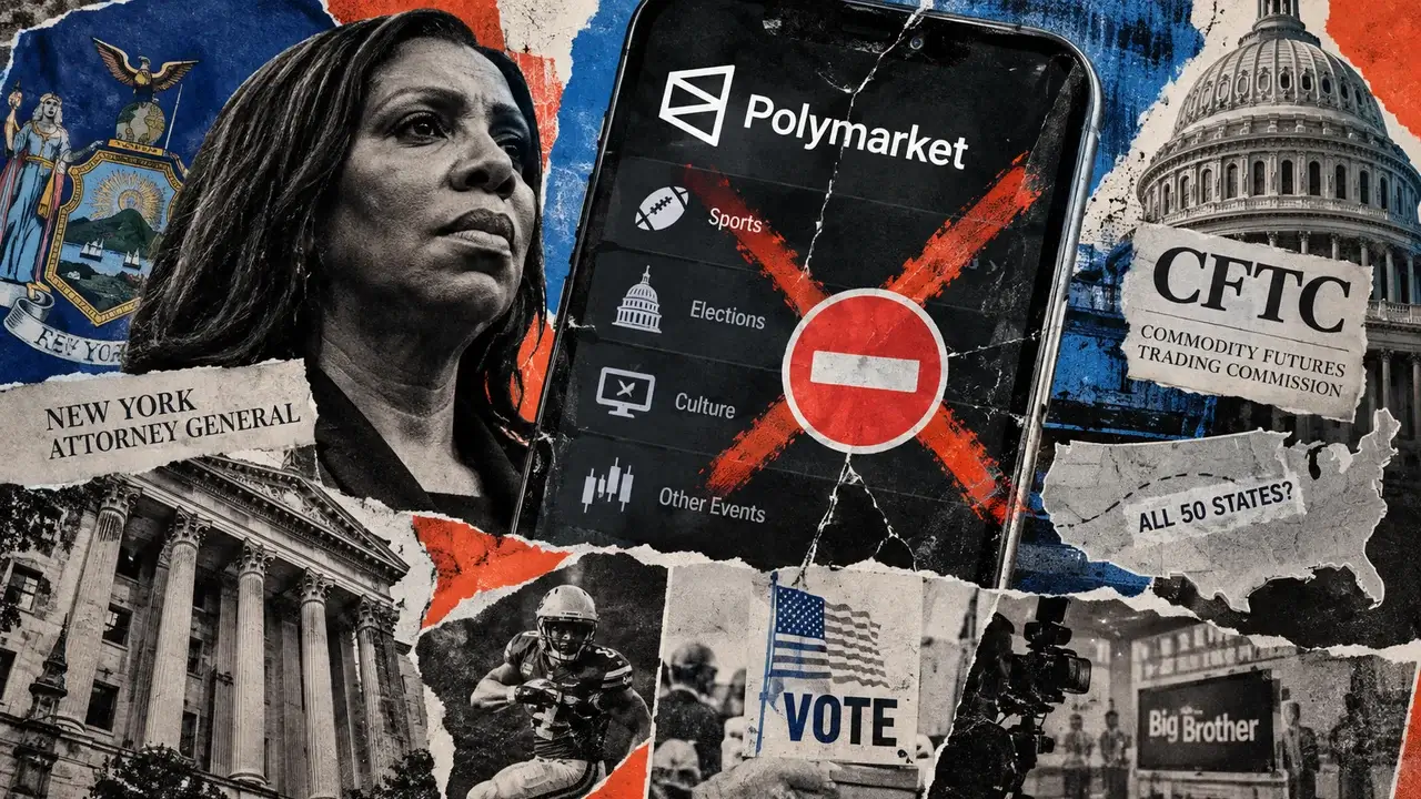 Polymarket becomes New York’s latest prediction-market target